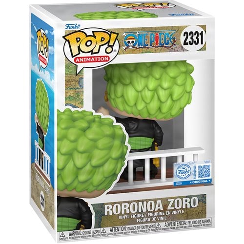 One Piece Straw Hat Pirates Roronoa Zoro Funko Pop! Vinyl Figure #2331 - EE Exclusive