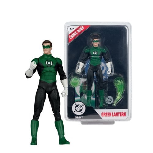 DC Green Lantern Hal Jordan Green Lanterns Action Figure with Comic