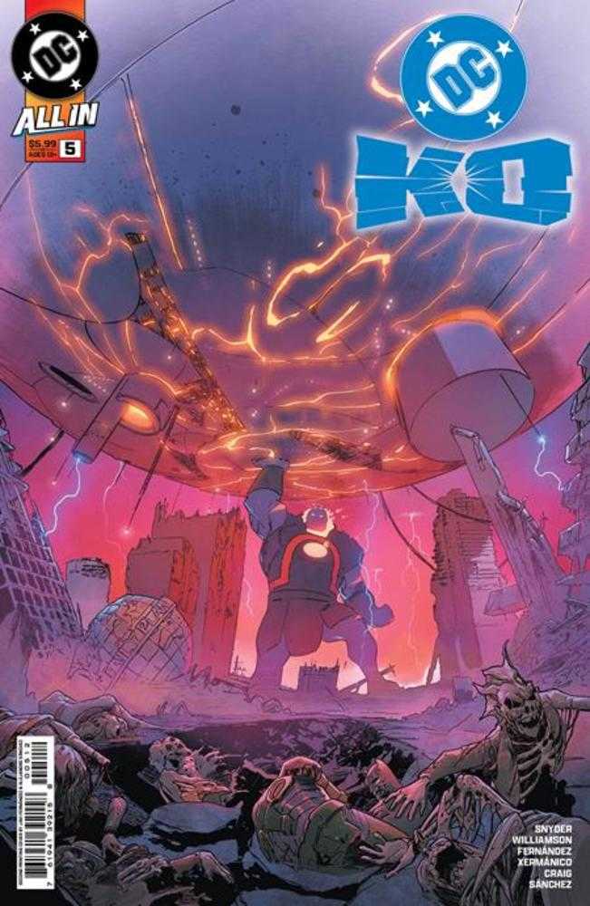 DC K.O. #5 (Of 5) 2nd Print Cover A Javier Fernandez