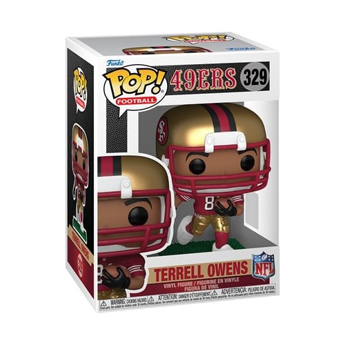 NFL Legends Terrell Owens (49ers) Funko Pop! Vinyl Figure #329