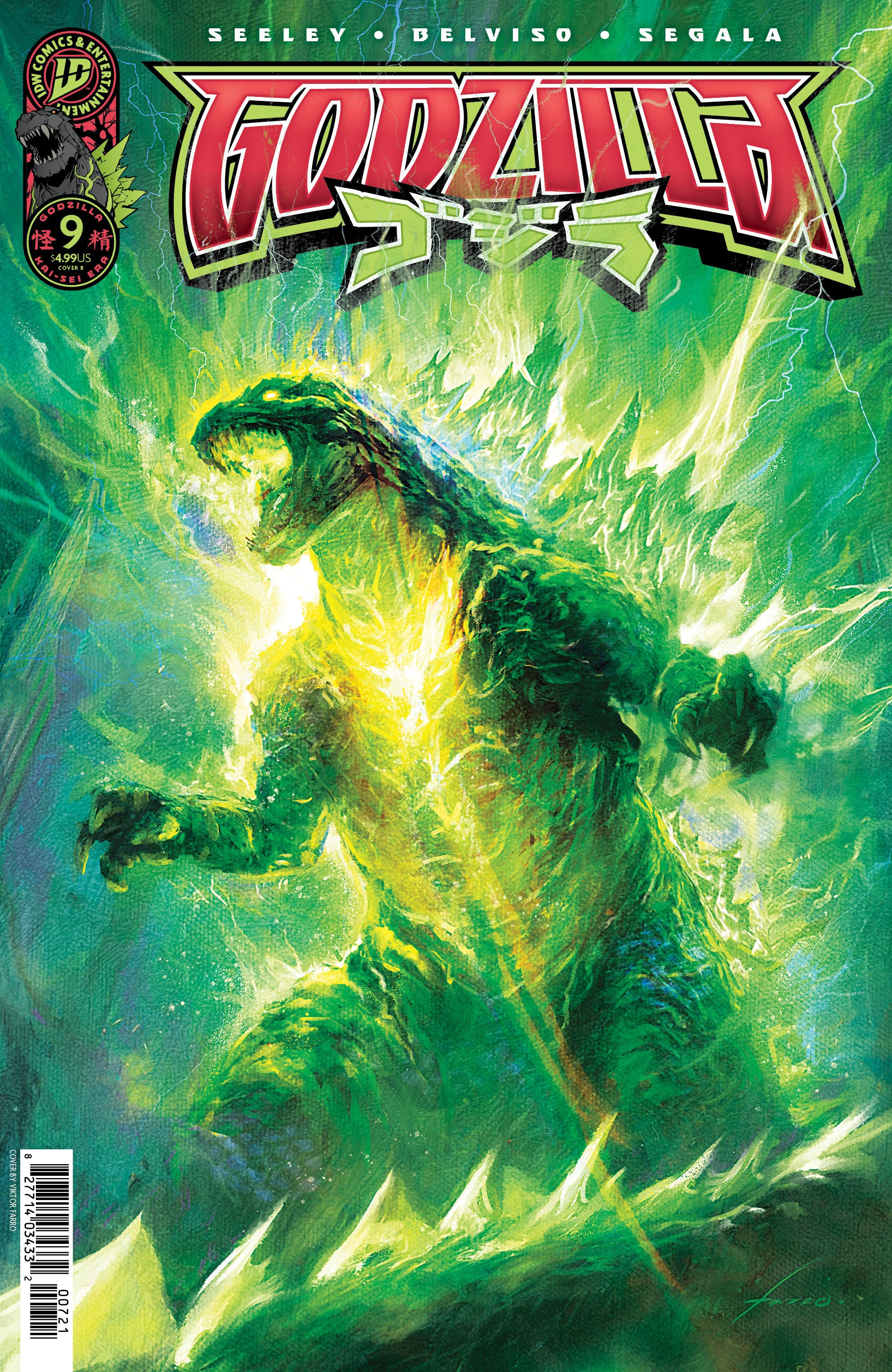 9 monsters movie Godzilla [Kai Sei Era] #9 Variant B (Farro) – Comic Forge