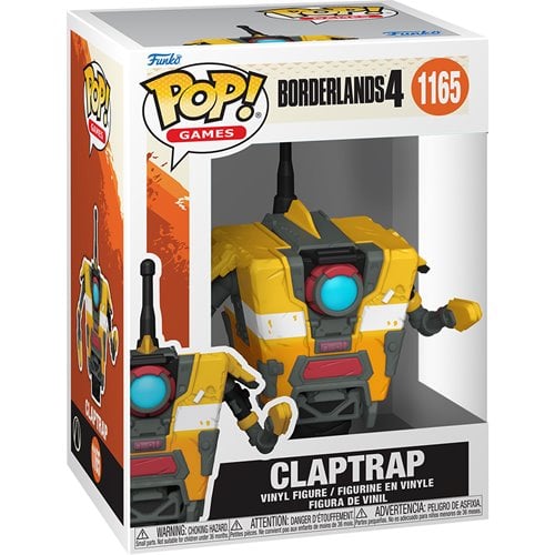 Borderlands 4 Claptrap Funko Pop! Vinyl Figure #1165