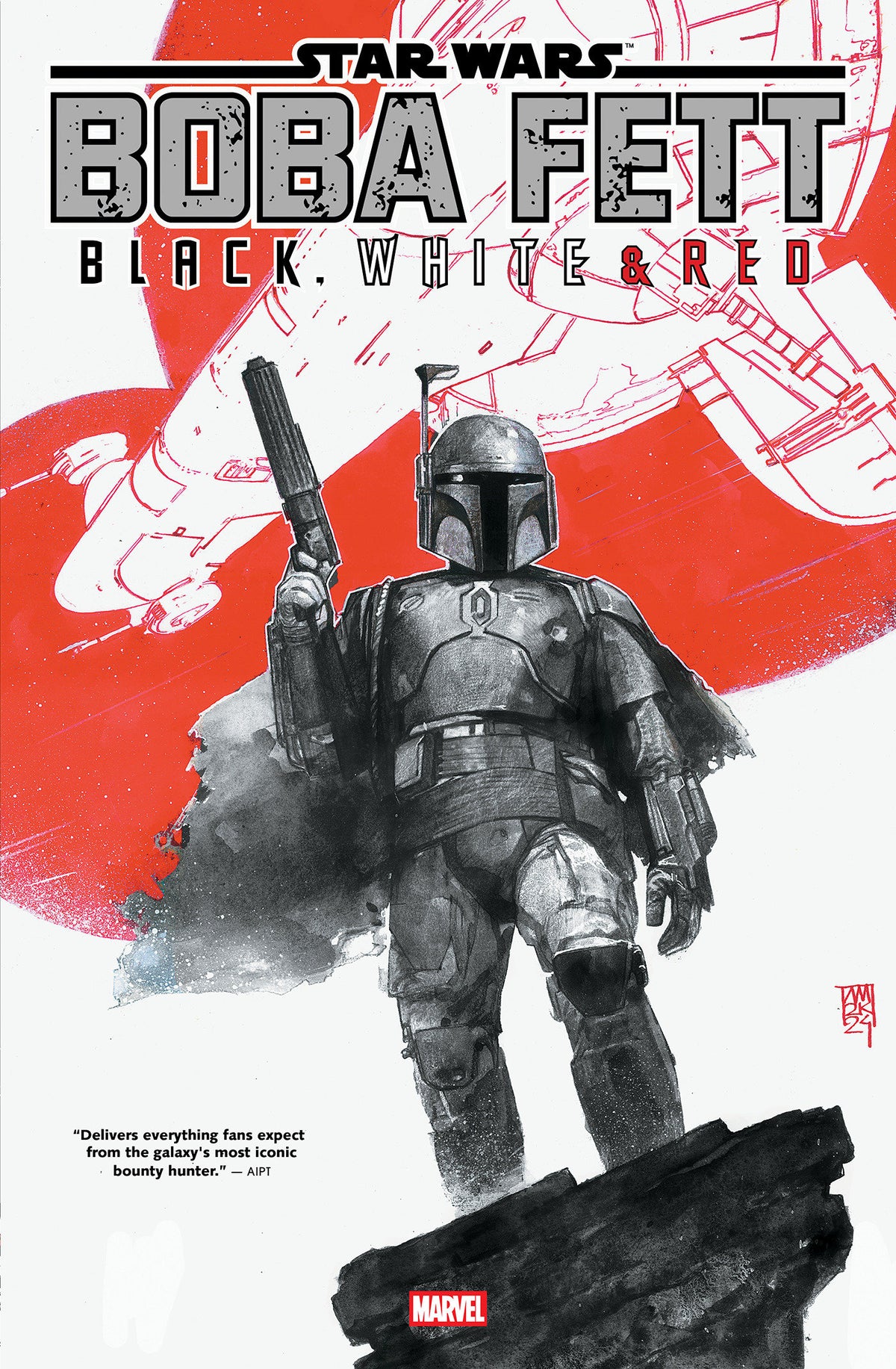 Star Wars: Boba Fett Black, White & Red Treasury Edition