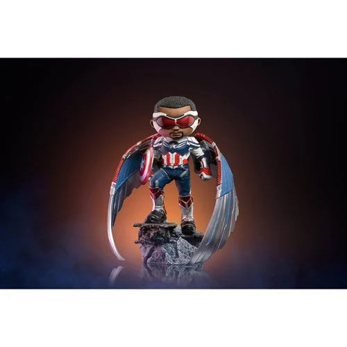 The Falcon and the Winter Soldier Captain America Sam Wilson MiniCo Vinyl Figure