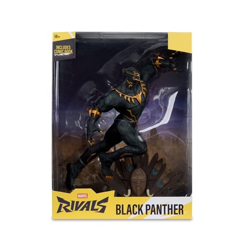 Marvel Rivals Wave 3 1:6 Scale Posed Figure with Scene and Comic - Black Panther