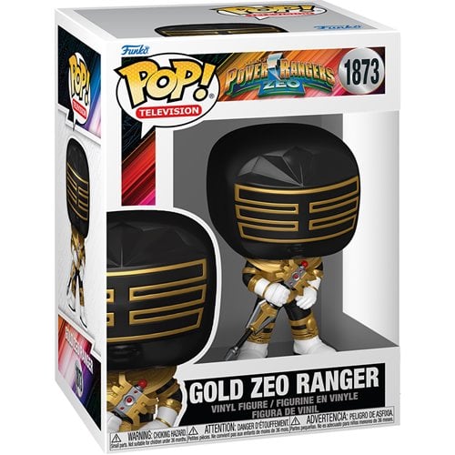 Power Rangers Zeo Gold Zeo Ranger Funko Pop! Vinyl Figure #1873