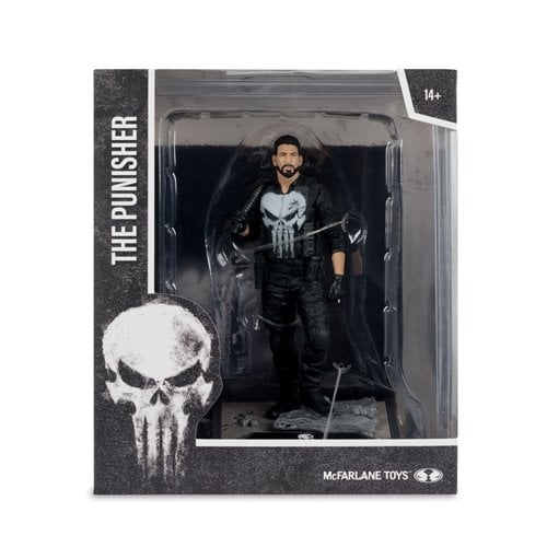 Marvel Studios Wave 1 Spider-Man: Brand New Day Posed Figure with Scene - Punisher
