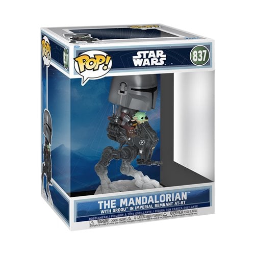 Star Wars: The Mandalorian and Grogu Mandalorian with Grogu in Imperial Remnant AT-RT #837