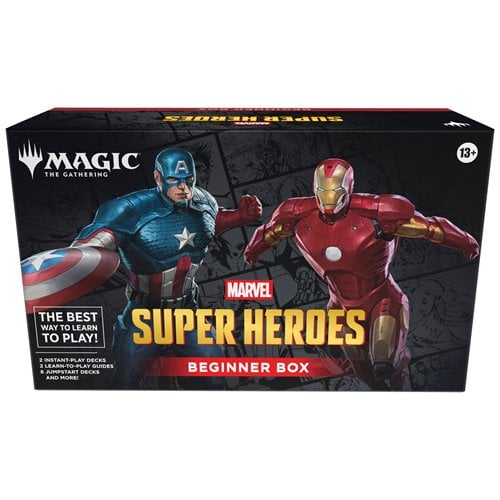 Magic: The Gathering Marvel Super Heroes Beginner Box case of 3