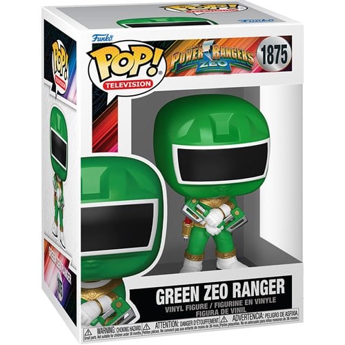 Power Rangers Zeo Green Zeo Ranger Funko Pop! Vinyl Figure #1875