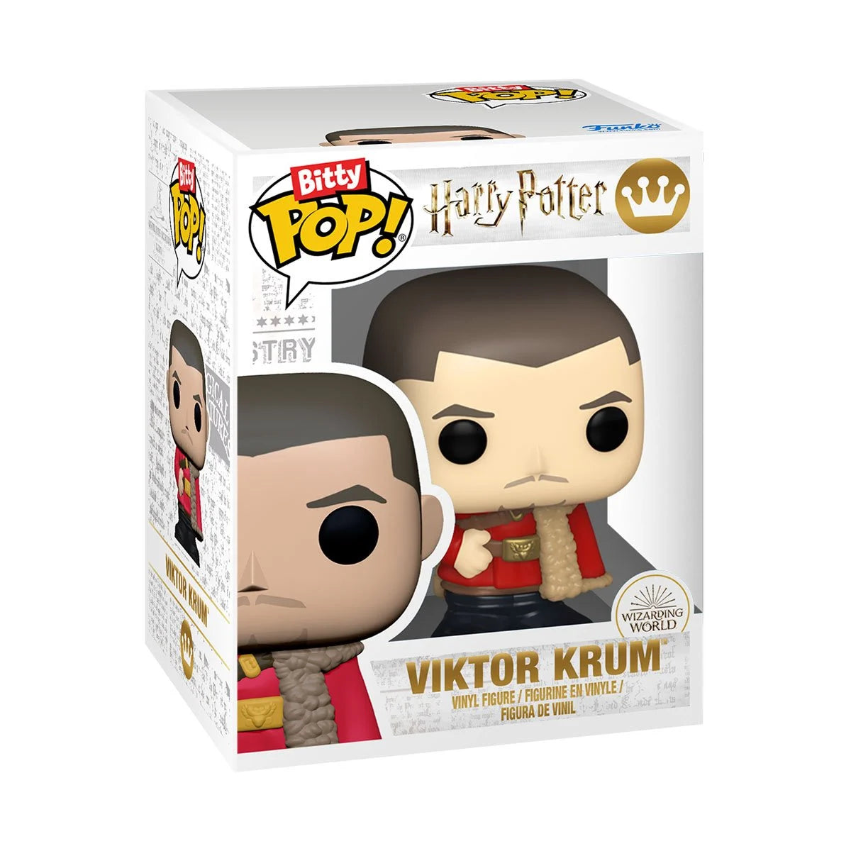 Harry Potter and the Goblet of Fire Hermione Granger and Viktor Krum Funko Bitty Pop! Mini-Figure 2-Pack