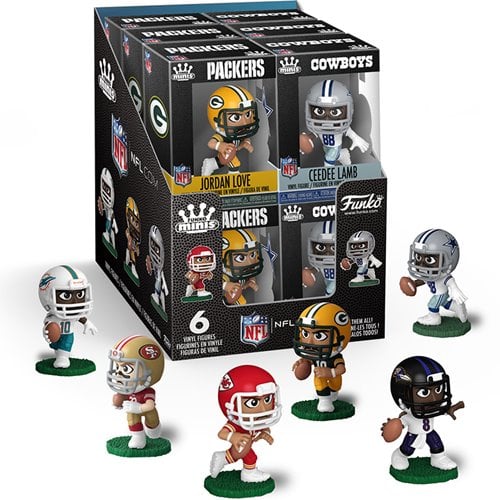 NFL Funko Minis Vinyl Mini-Figure Display Case of 12