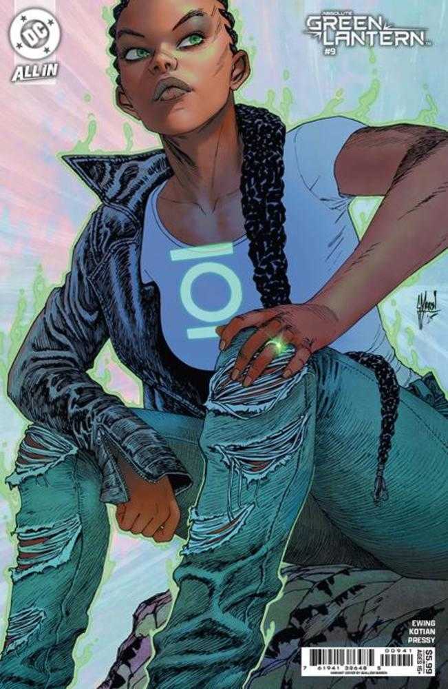 Absolute Green Lantern #9 Cover B Guillem March Card Stock Variant