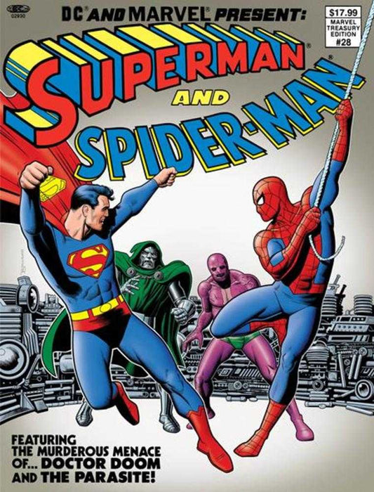 DC And Marvel Present Superman And Spider-Man (Marvel Treasury Edition #28) #1 Facsimile Edition Cover B Brian Bolland Variant