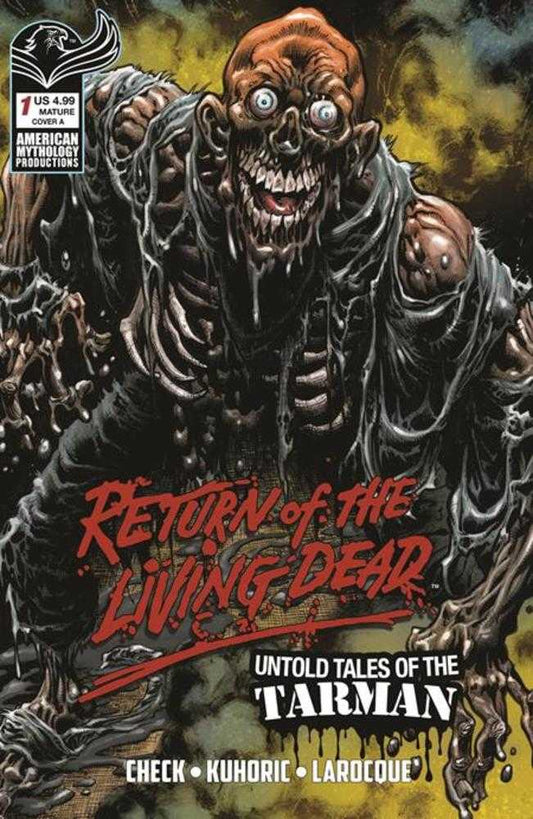 Return Living Dead Untold Tales Of Tarman #1 Cover A Kyle Hotz (Mature) Previously Solicted Thru Diamond