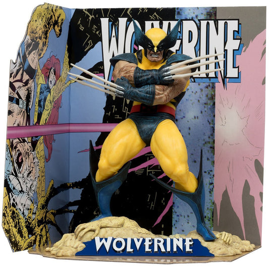 Marvel Collection Wave 5 1:10 Scale Posed Figure with Scene Wolverine from Wolverine #85