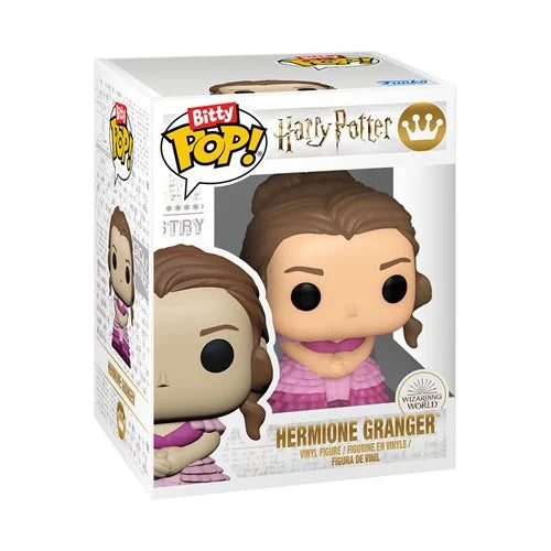Harry Potter and the Goblet of Fire Hermione Granger and Viktor Krum Funko Bitty Pop! Mini-Figure 2-Pack