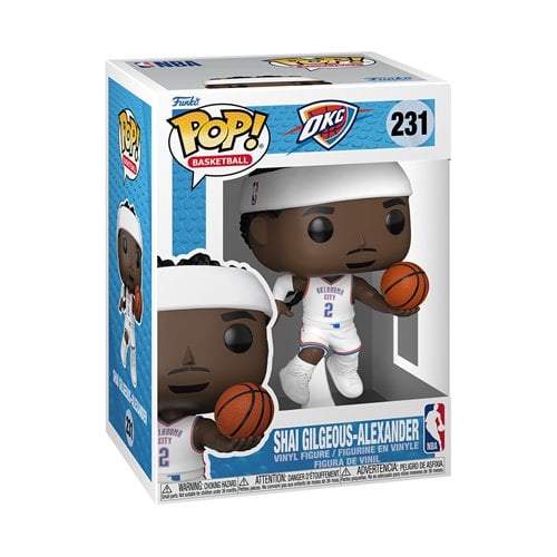 NBA Thunder Shai Gilgeous-Alexander (Home) Funko Pop! Vinyl Figure 