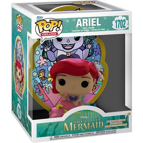 The Little Mermaid Ariel Stained Glass Deluxe Funko Pop! Vinyl Figure #1702 