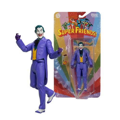 DC Retro Wave 17 Super Friends 6Inch Scale Action Figure The Joker 