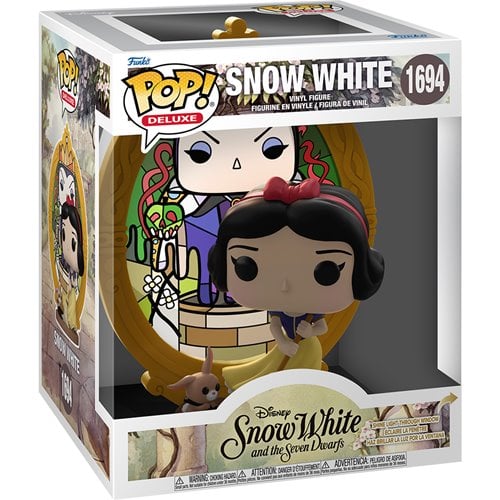 Snow White and the Seven Dwarfs Snow White Stained Glass Deluxe Funko Pop! Vinyl Figure #1694