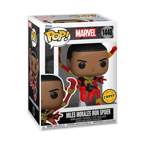 Spider-Man Comics Miles Morales Iron Spider Funko Pop! Vinyl Figure #1448 (Chase)