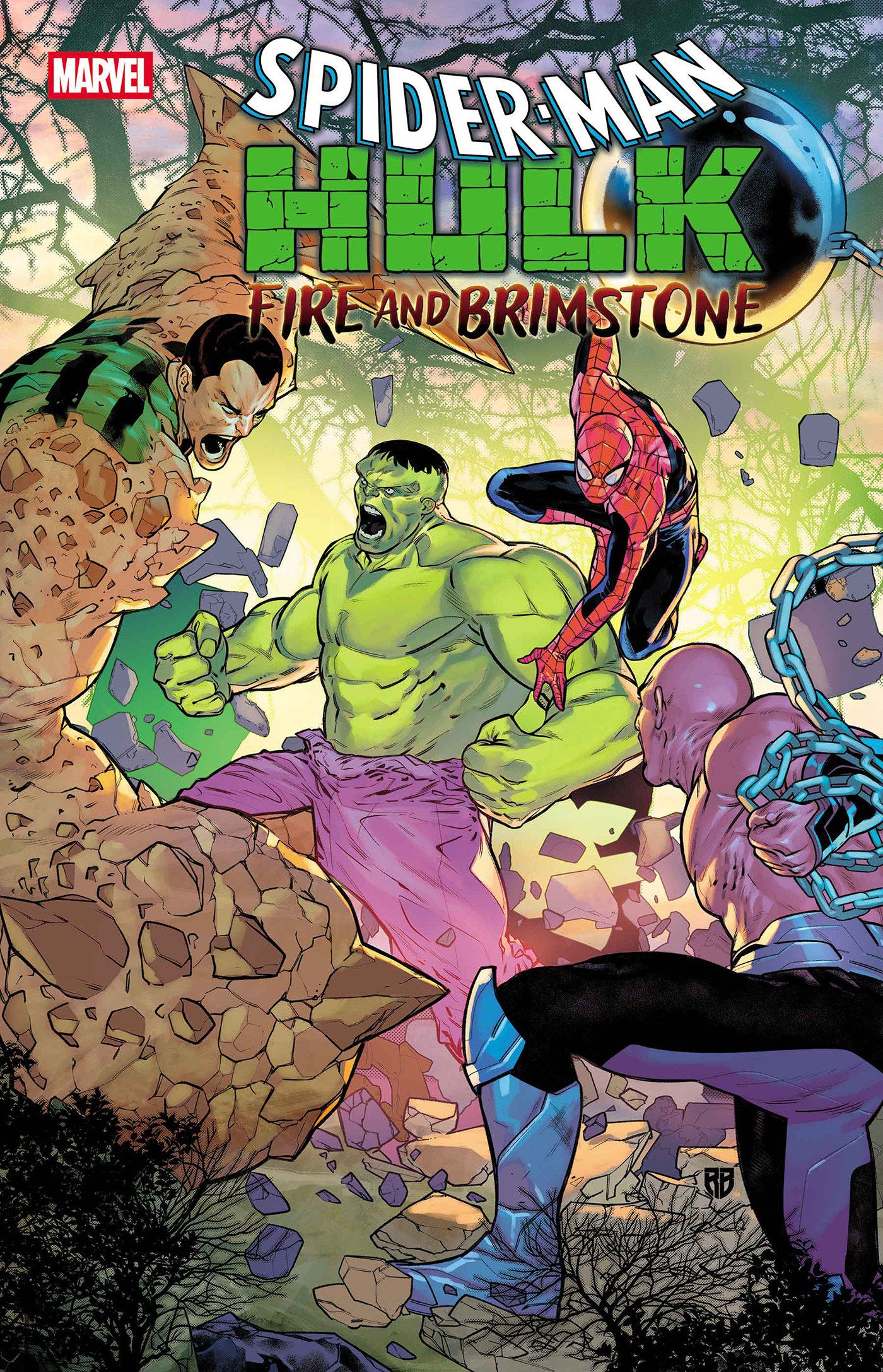 Spider-Man/Hulk: Fire And Brimstone #1 Poster