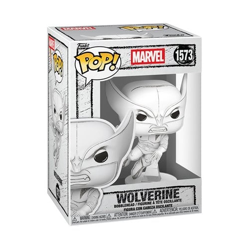 Marvel Sketched Wolverine Funko Pop! Vinyl Figure #1573