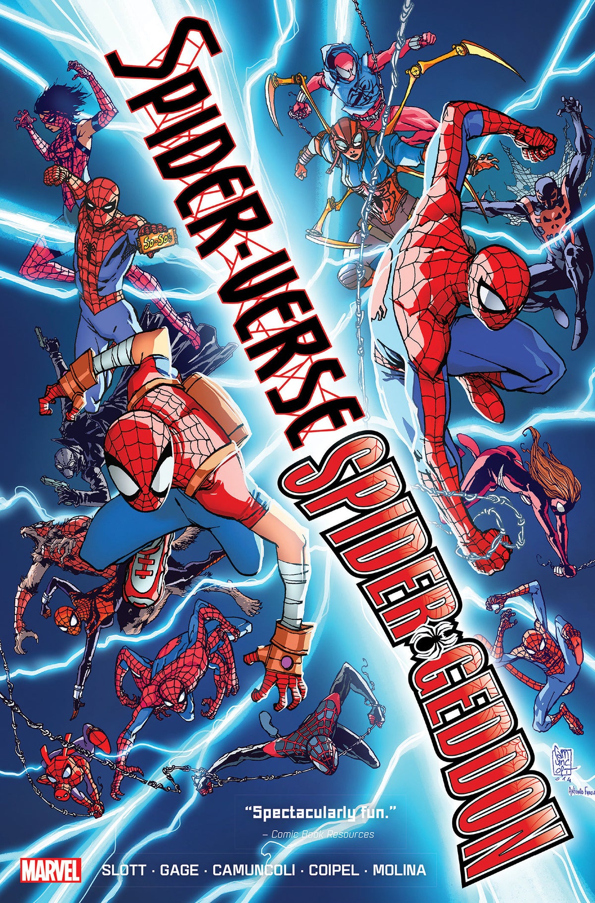 Spider Verse/Spider Geddon Omnibus Giuseppe Camuncoli Cover