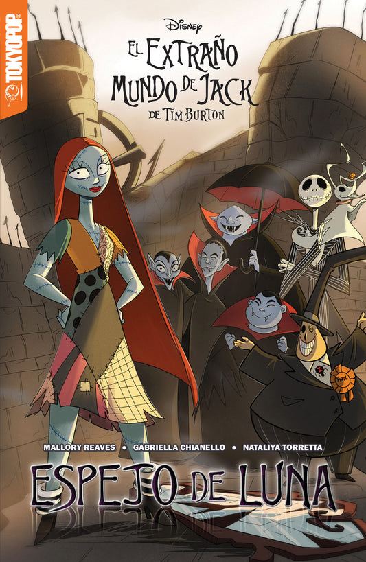 Disney Manga: El Extraño Mundo De Jack De Tim Burton: Espejo De Luna (Español)   Mirror Moon (Spanish Edition)