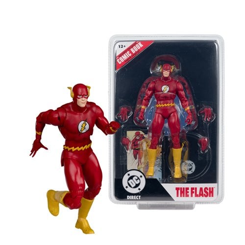 DC The Flash Barry Allen The Flash #123 Action Figure with Comic