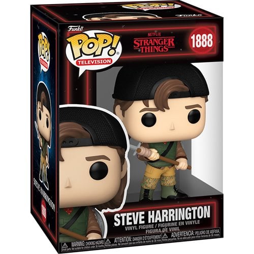 Stranger Things Season 5 Steve Harrington (W4) Funko Pop! Vinyl Figure #1888