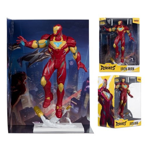Marvel Rivals Wave 2 1:6 Scale Posed Figure with Scene and Comic  Iron Man
