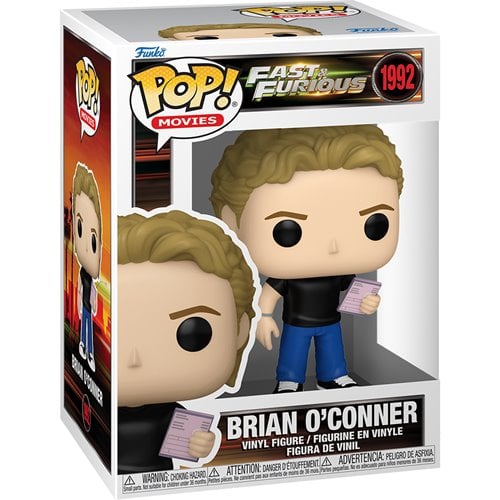 Fast & Furious Brian O'Conner Funko Pop! Vinyl Figure #1992