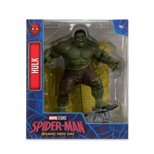 Marvel Studios Wave 1 Spider-Man: Brand New Day Posed Figure with Scene - Hulk