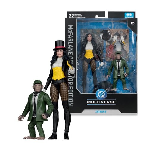DC McFarlane #53 Zatanna with Detective Chimp DC Classic  Action Figure